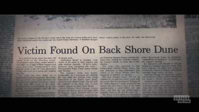 But something like this
was just huge news. - Lady of the Dunes: Hunting the Cape Cod Killer