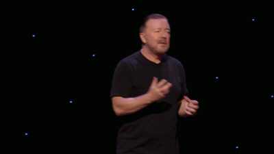 But sometimes his tics seemed relevant. - Ricky Gervais: SuperNature