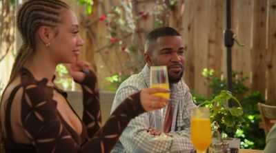 - But speaking of men...
- [chuckles] - Sweet Life: Los Angeles
