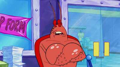 But still, this display of
weakness was a rough start - SpongeBob DocuPants