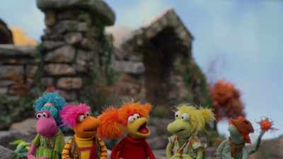But we still don't know
what happened to our waterfall. - Fraggle Rock: Back to the Rock