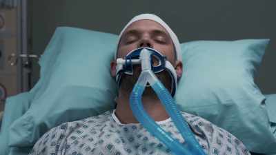 But he struck his head,
and there's swelling. - The Stranger She Brought Home