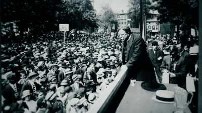 But T.R is scrappier,
and he was a fighter. - Theodore Roosevelt
