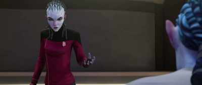 But tell me, why did she betray us? - Star Trek: Prodigy