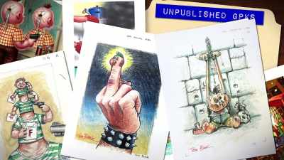 But that was something
that we were sort of, - 30 Years of Garbage: The Garbage Pail Kids Story