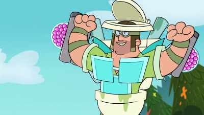 But that'll change when we paint
the rule mongers into Toiletroops. - The Epic Tales of Captain Underpants