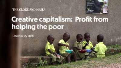 But that's promoting a world - The New Corporation: The Unfortunately Necessary Sequel