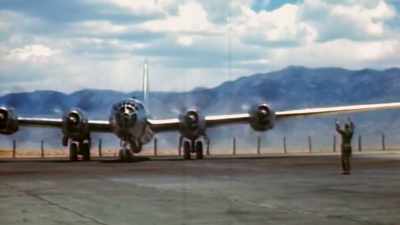 BUT THE AIRPLANE IS BEING
RUSHED INTO SERVICE, - The Pacific War in Color