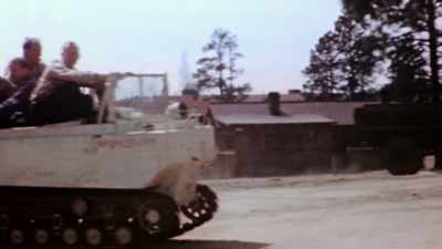 BUT THE ARMY ALLOWS ONE
EXCEPTION TO THE TIGHT SECURITY. - America in Color