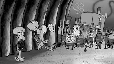 But when the band showed up, - SpongeBob DocuPants