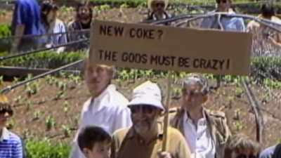 But as the calls and letters
kept coming, - Cola Wars