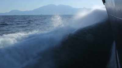 But when the coast guard
gets to the search area, - Mysteries of the Deep