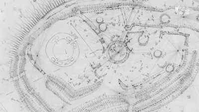 But while the drawings
were incredibly detailed, - Scotland from the Sky