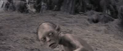 But the fat Hobbit he knows Eyes always watching - The Lord of the Rings: The Two Towers