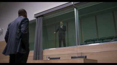 But the glass is soundproof, - Black Earth Rising