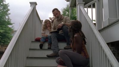 "But as the hours passed
and nothing terrible happened, - The Walking Dead