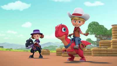 But the important thing is,
the Tinhorns didn't win! - Dino Ranch
