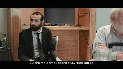 But the more time
I spend away from Raqqa... - City of Ghosts