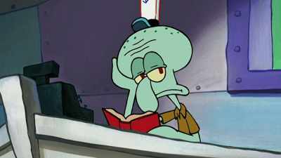 But the night shift had
a different plan in store. - SpongeBob DocuPants