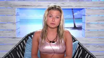 But The Peacock
was very feisty, - Love Island