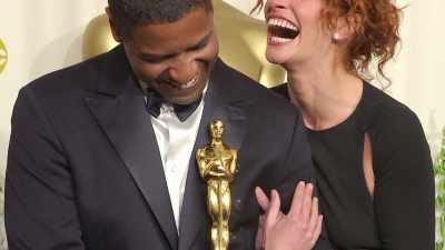 But for "The Pelican Brief," it was Julia Roberts - Denzel Washington: American Icon