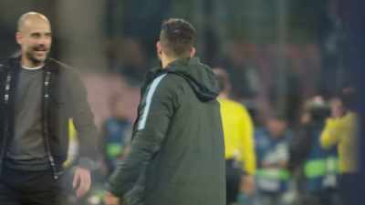 But the plaudits belong to Sergio Agüero. - All or Nothing: Manchester City