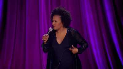 But the problem is,
my wife, you know, - Wanda Sykes: What Happened… Ms. Sykes?
