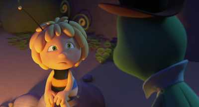 But... but the race
down Slug Hill - Maya the Bee: The Honey Games