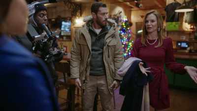 But the real stuff
is headed this way, - Cloudy with a Chance of Christmas