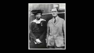 But the Roosevelt partnership
almost fell apart. - First Ladies
