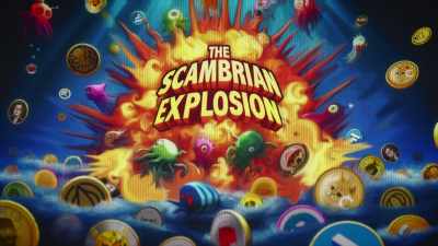 But, the so-called
Scambrian explosion - Money Electric: The Bitcoin Mystery