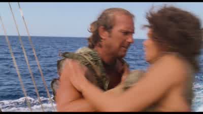 What are the marks on her backPeople say it's the way to drylandDryland's a mythNo You said so yourself that you know where it isYou didYou're a fool to believe in something you've never seen beforeI've seen it I've touched it Dirt that was richer and - Waterworld