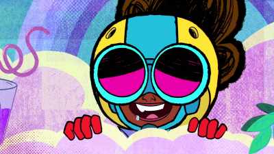 But the truth is I...
(mumbling) - Marvel's Moon Girl and Devil Dinosaur