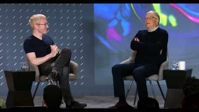 But the two domains
I think will be revolutionized - What's Next? The Future with Bill Gates
