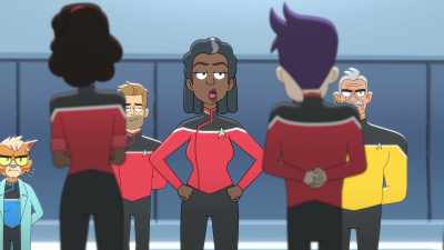 But, the way you stood up
for Starfleet - Star Trek: Lower Decks