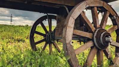 But the wheel got a major facelift - Ancient Engineering