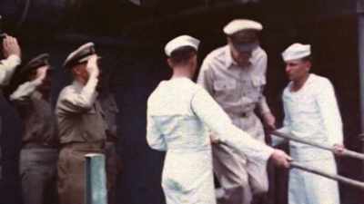 But their boss
calls the first play. - The Pacific War in Color