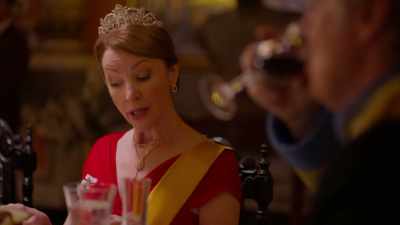 But then again, you don't
stray that far from the palace, - The Royal We