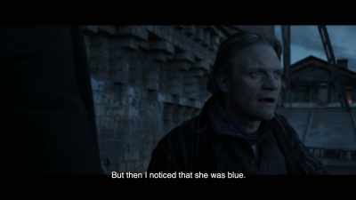 But then I noticed that she was blue. - The Ninth