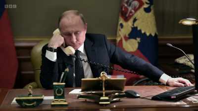 But then, he kept saying, - Putin vs the West