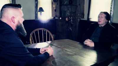But then she looked over
and there's this-- - The Harrisville Haunting: The Real Conjuring House