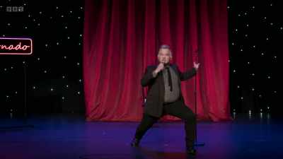 "But then out the back,
behind the counter, - Stewart Lee: Tornado