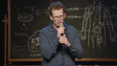 But then, quickly, I realize
that in fact what has happened - Hank Green: Pissing Out Cancer