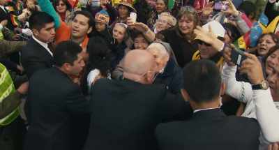But then
they opened the barrier - Pope Francis: A Man of His Word