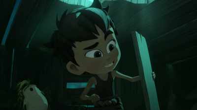 But then those hopping guys
chased me into here, - Gremlins: Secrets of the Mogwai