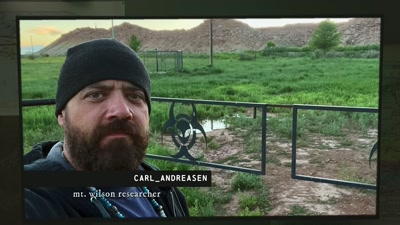 But then what
we've heard from Carl - Beyond Skinwalker Ranch