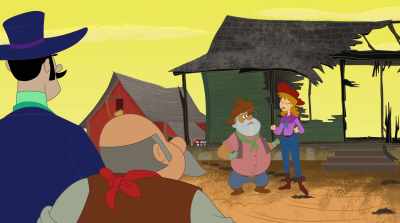 But there was a fire last night.
Everything is gone. - Tom and Jerry Cowboy Up!