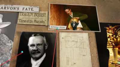 But was there a real connection
between Mace's demise and his work - Tutankhamun: Secrets of the Tomb