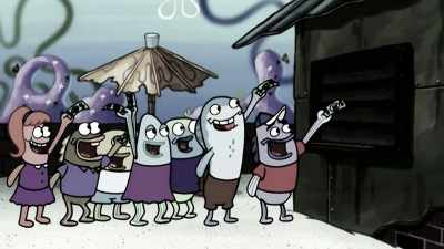 But there was another influence - SpongeBob DocuPants