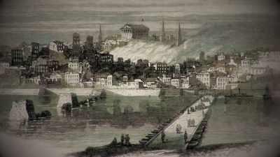 - But there are
buildings on fire, - Abraham Lincoln